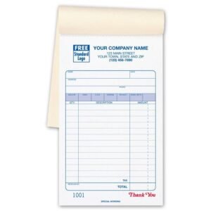 Customize Rreceipts Booklets